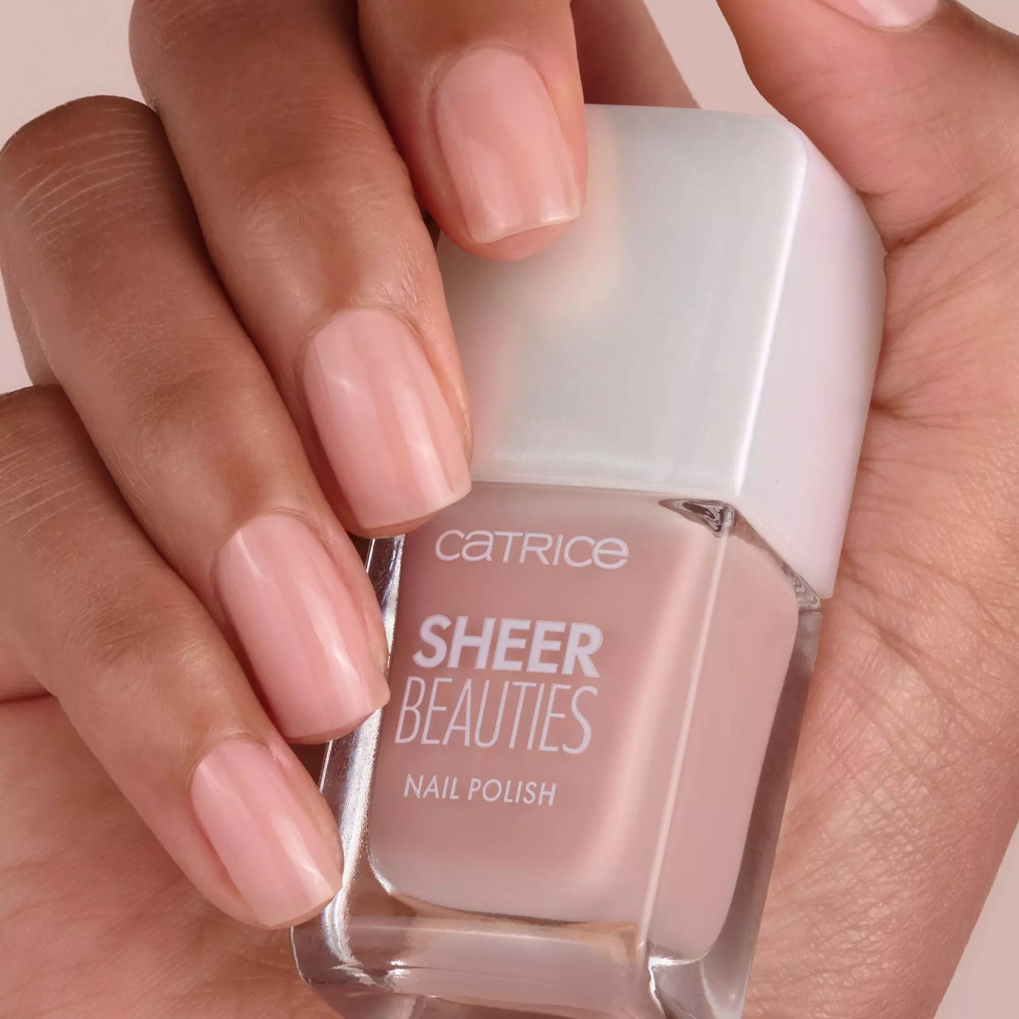 Catrice Sheer Beauties Nail Polish - 070 Nudie Beautie On Dark Skin