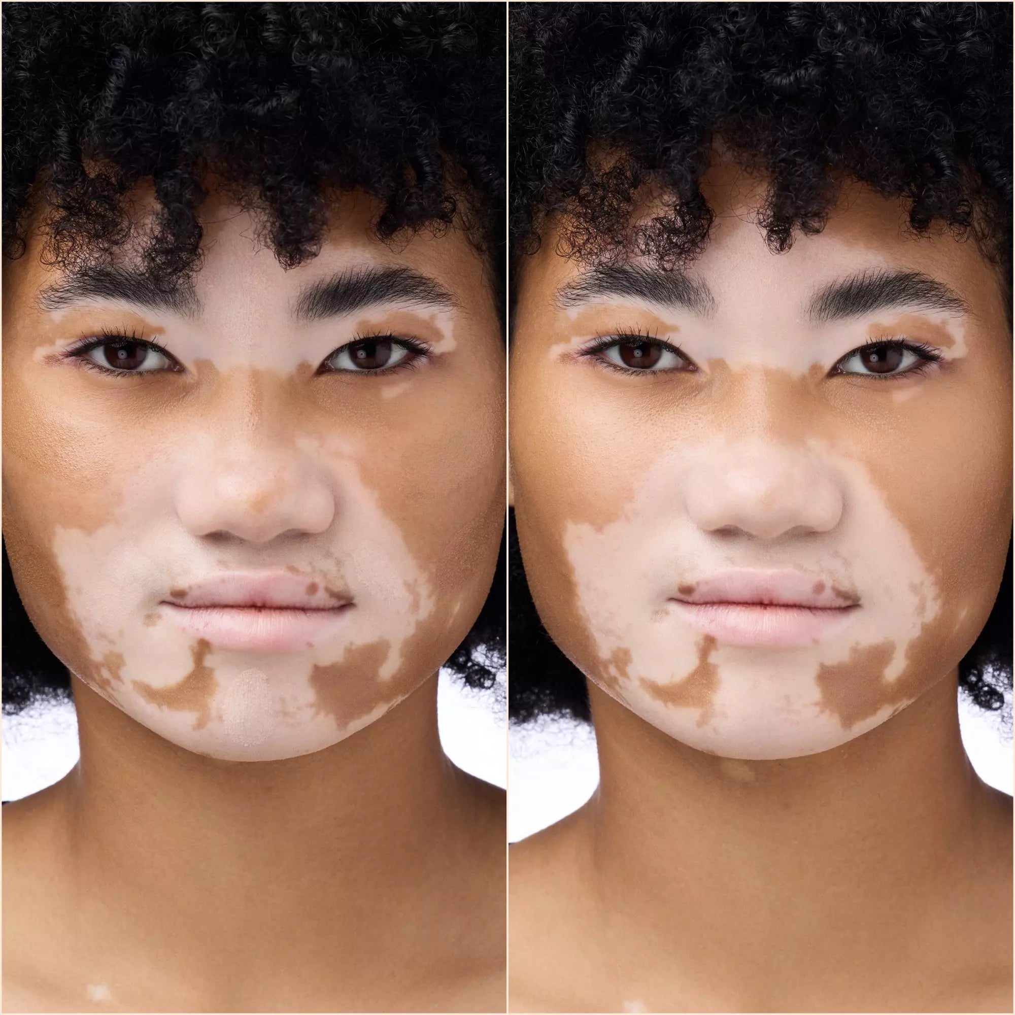 Application demonstration of Catrice Soft Glam Stick on face
