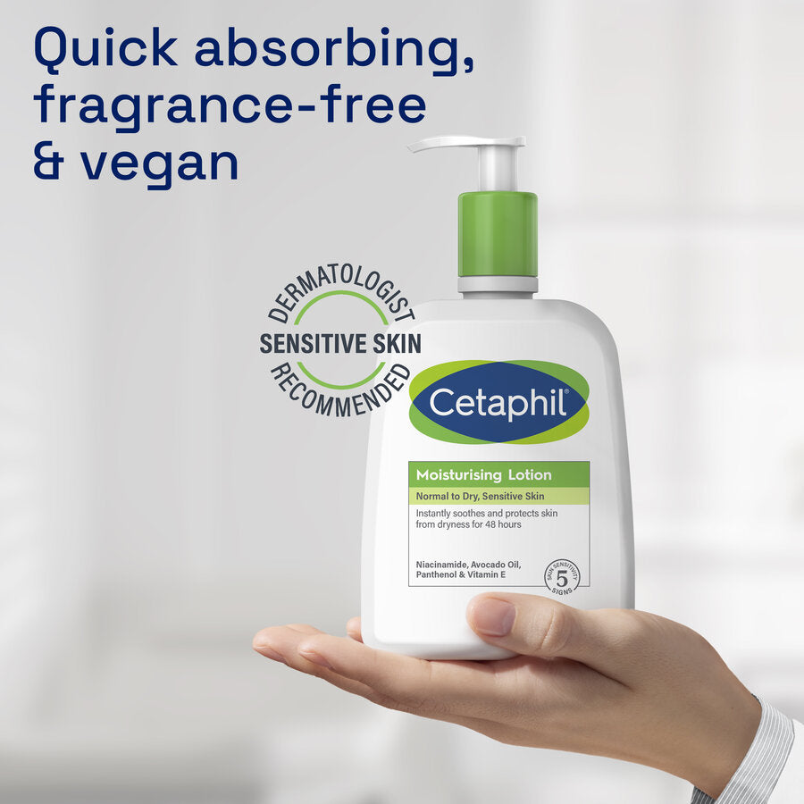 Cetaphil Moisturising Lotion – clinically proven to restore skin barrier in 1 week