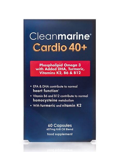 Cleanmarine 40+ Cardio Supplement - 60 caps