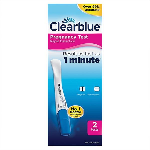 Clearblue Rapid Detection 1 Minute Pregnancy Test