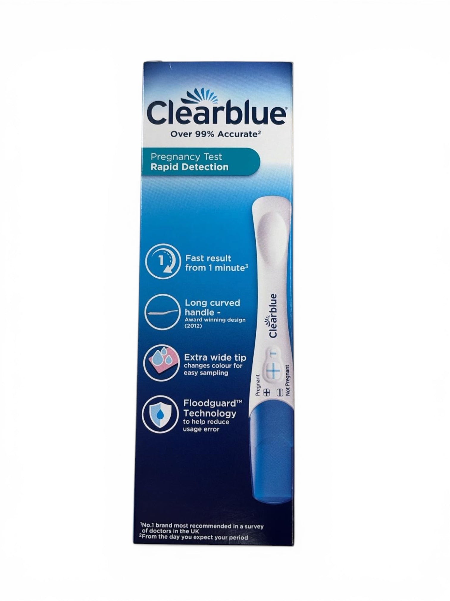 Clearblue Fast Detection Pregnancy Test 1 pack