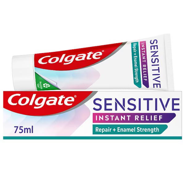     Colgate Sensitive Relief and Enamel Strength Toothpaste 75ml