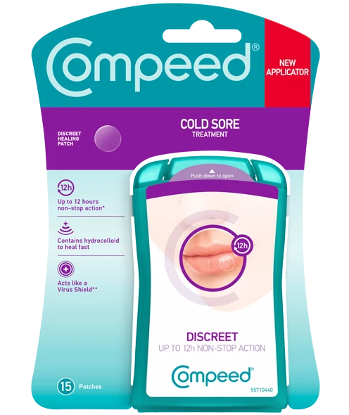 COMPEED Cold Sore Discreet Healing Patches 15 pack