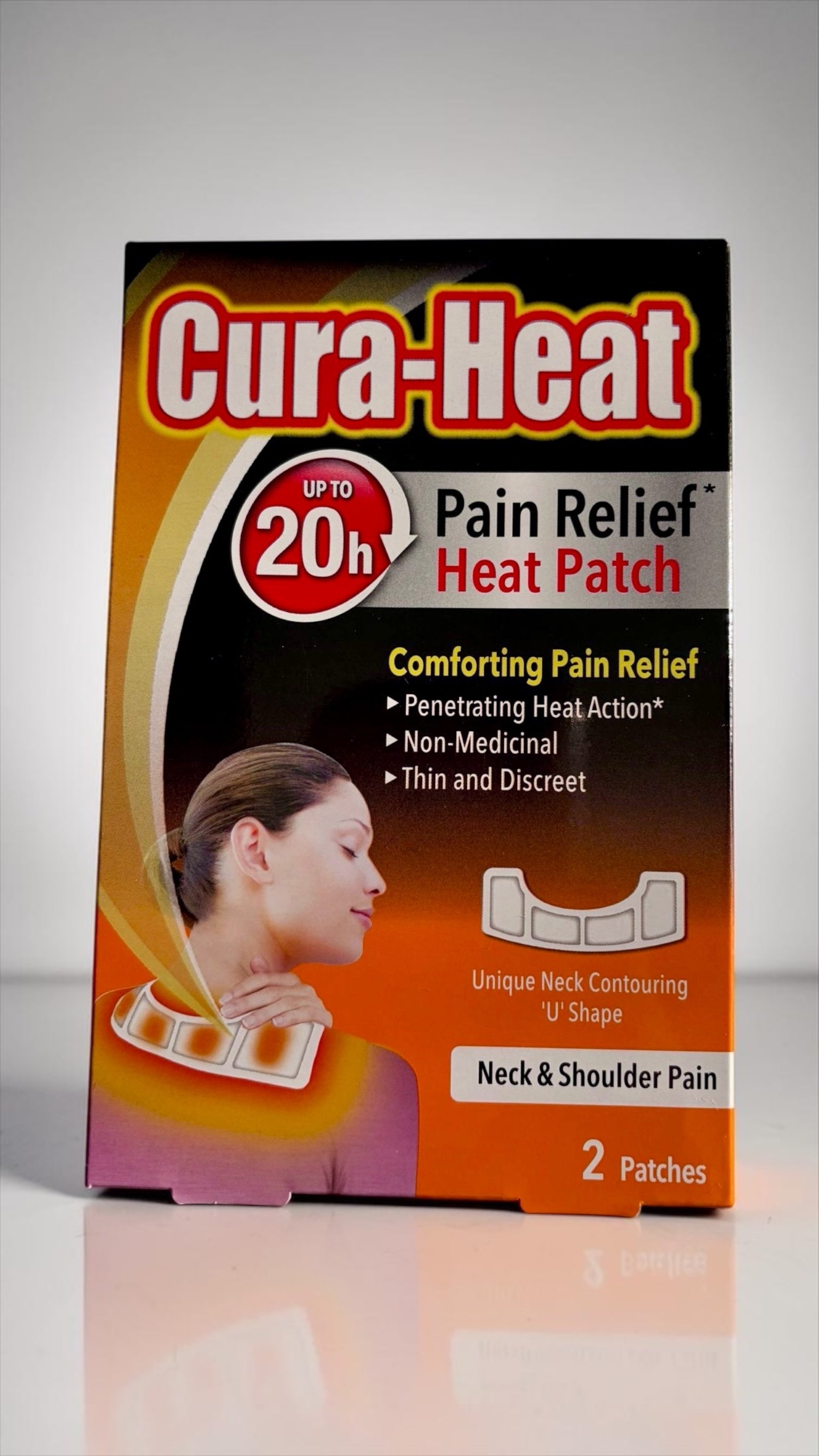 Cura Heat neck and shoulder heat patch 2 pack