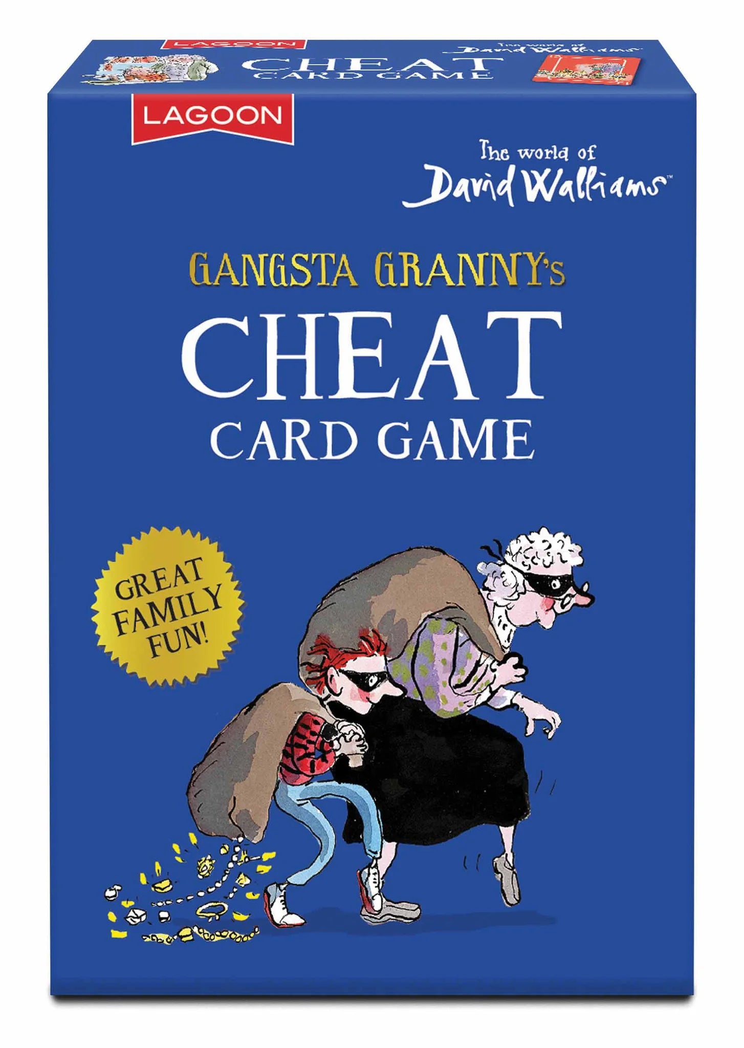 David Walliams Gangsta Granny's Cheat Card Game