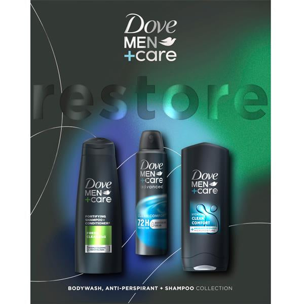 Dove Men And Care Restore Body & Hair Gift Set For Men