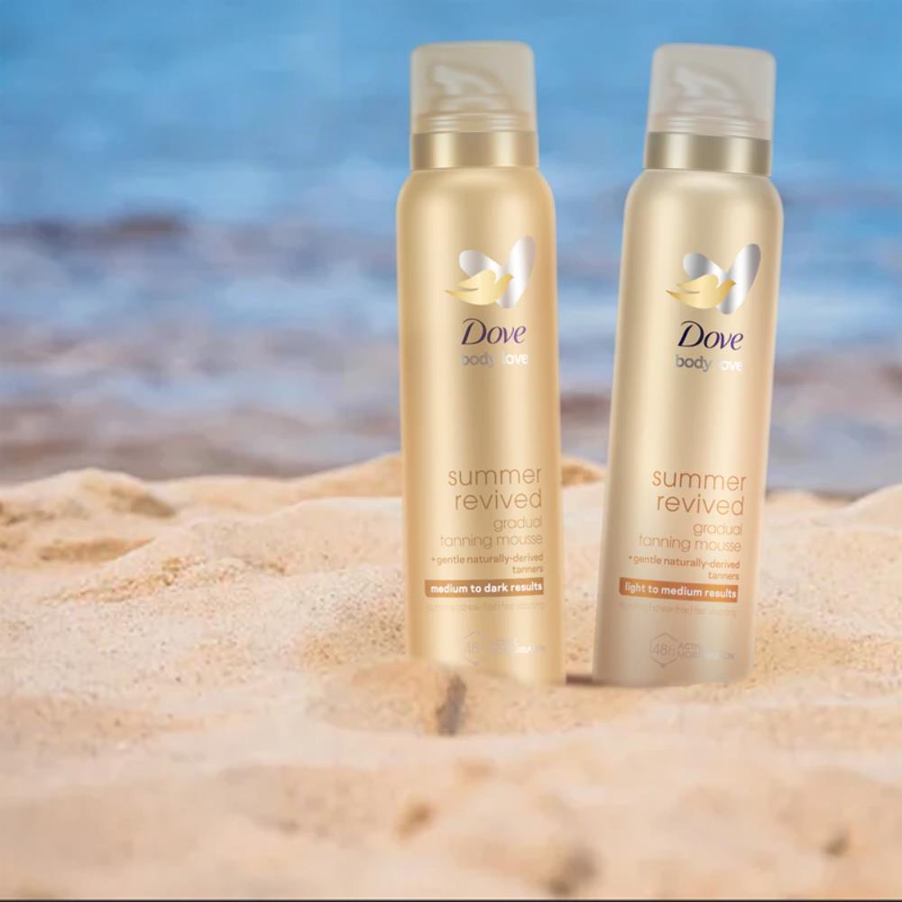     Dove self tanning mousse with 48 hour moisturisation