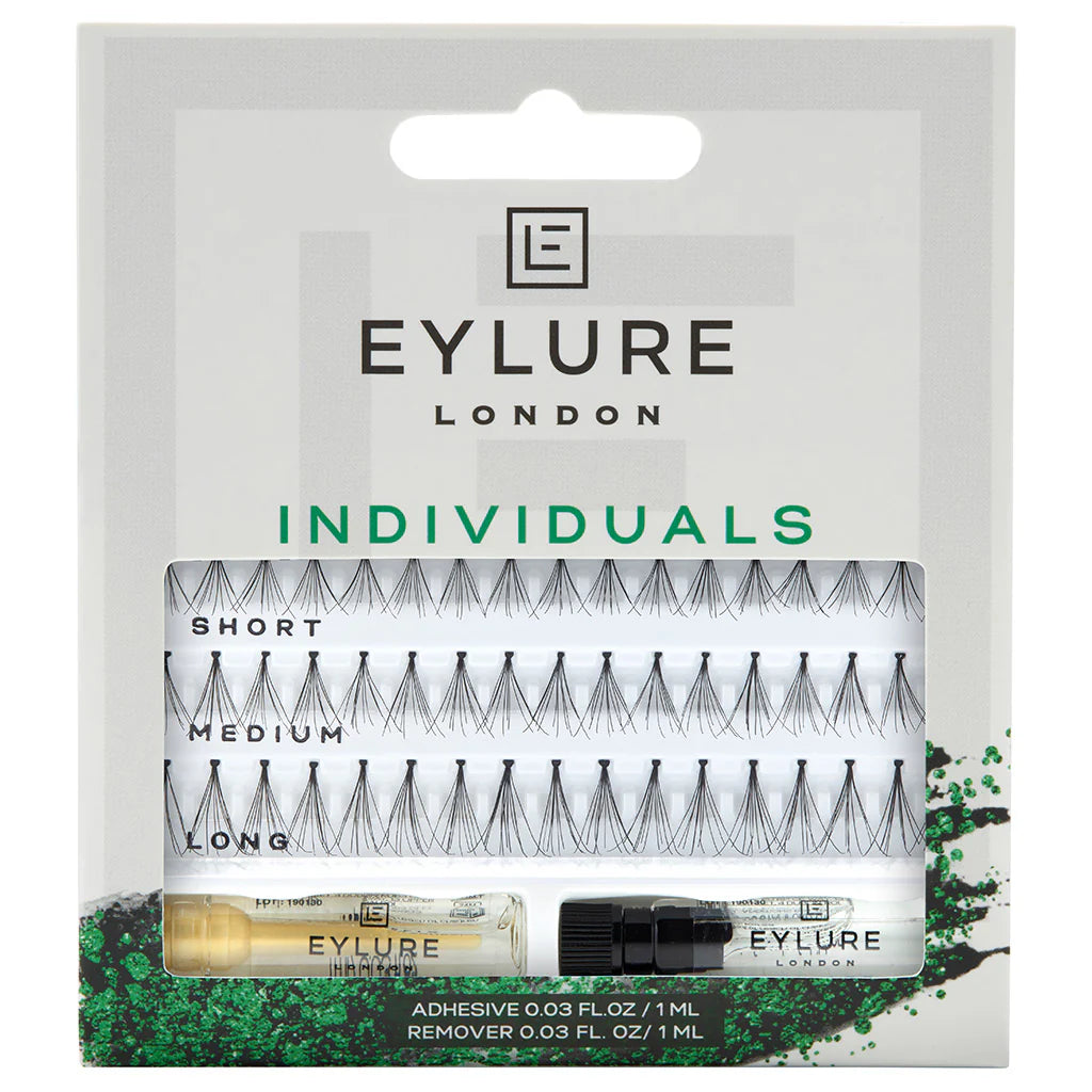 Eylure London Individual Black short and medium Lashes