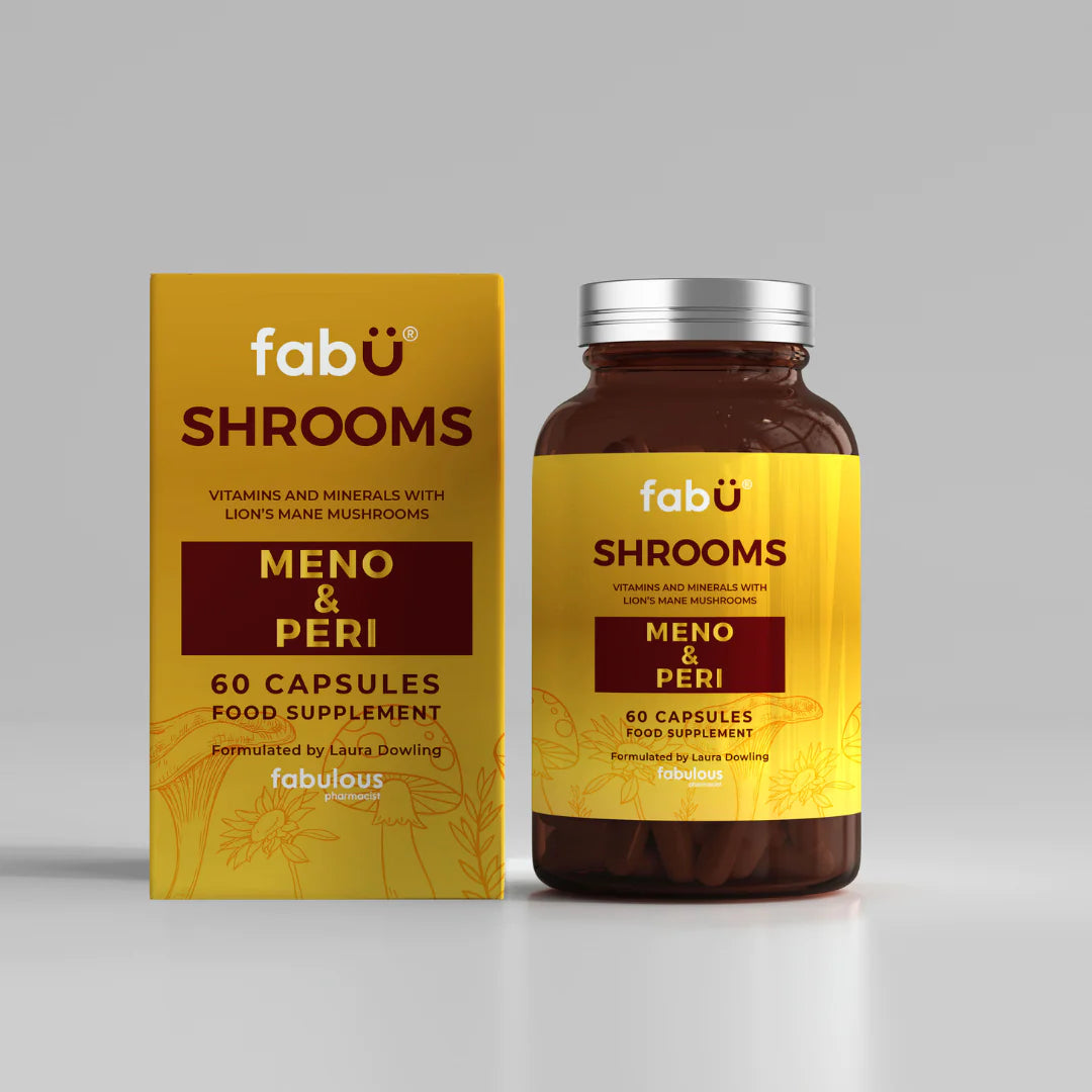 Fabu Shrooms Meno & Peri Menopause Supplements