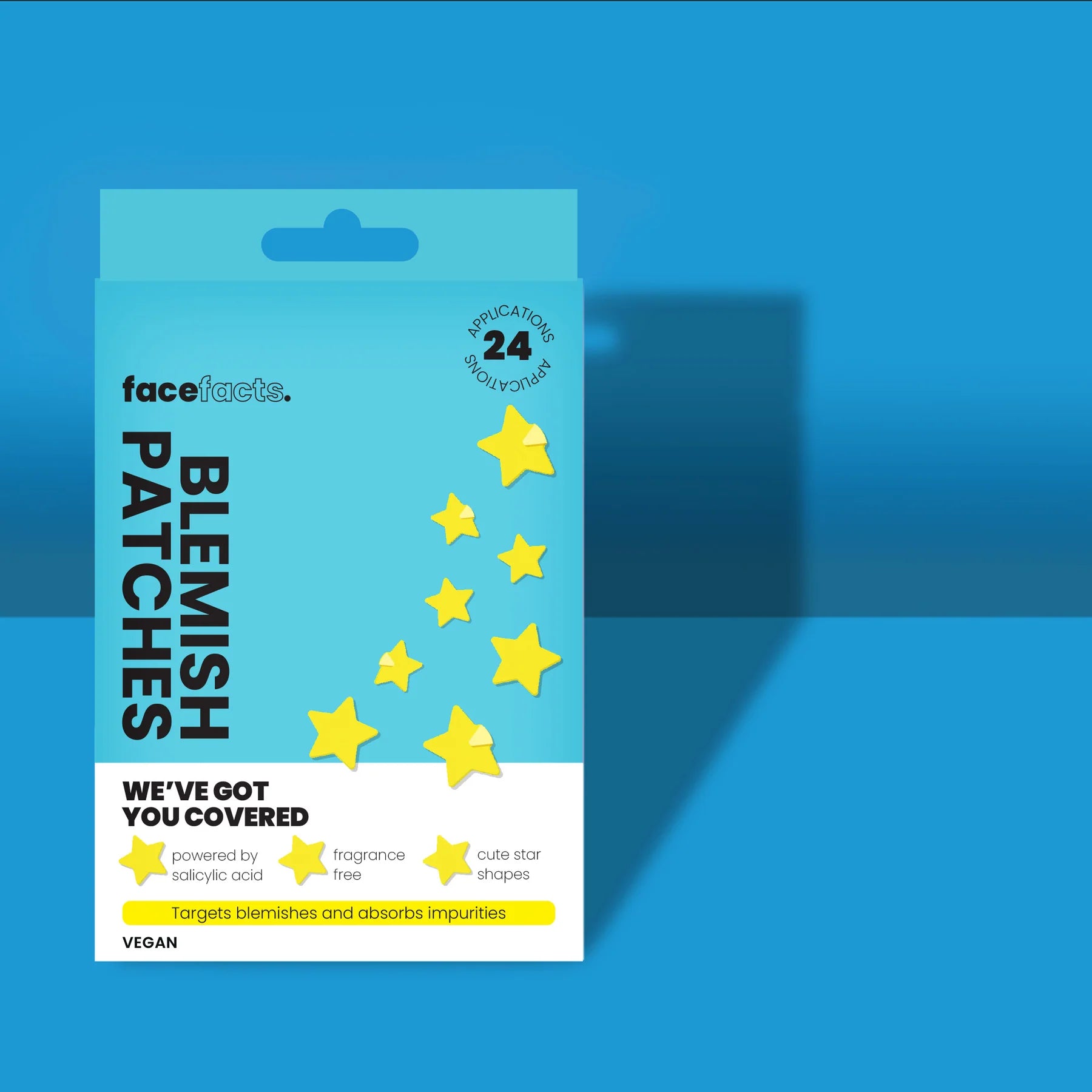 Face Facts Star Shaped Blemish Patches - 24 Pk