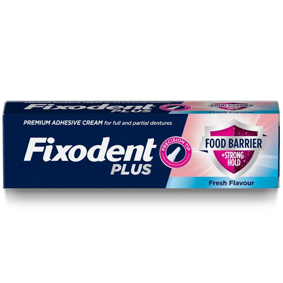     Fixodent Plus Food Barrier Denture Adhesive Cream 40g