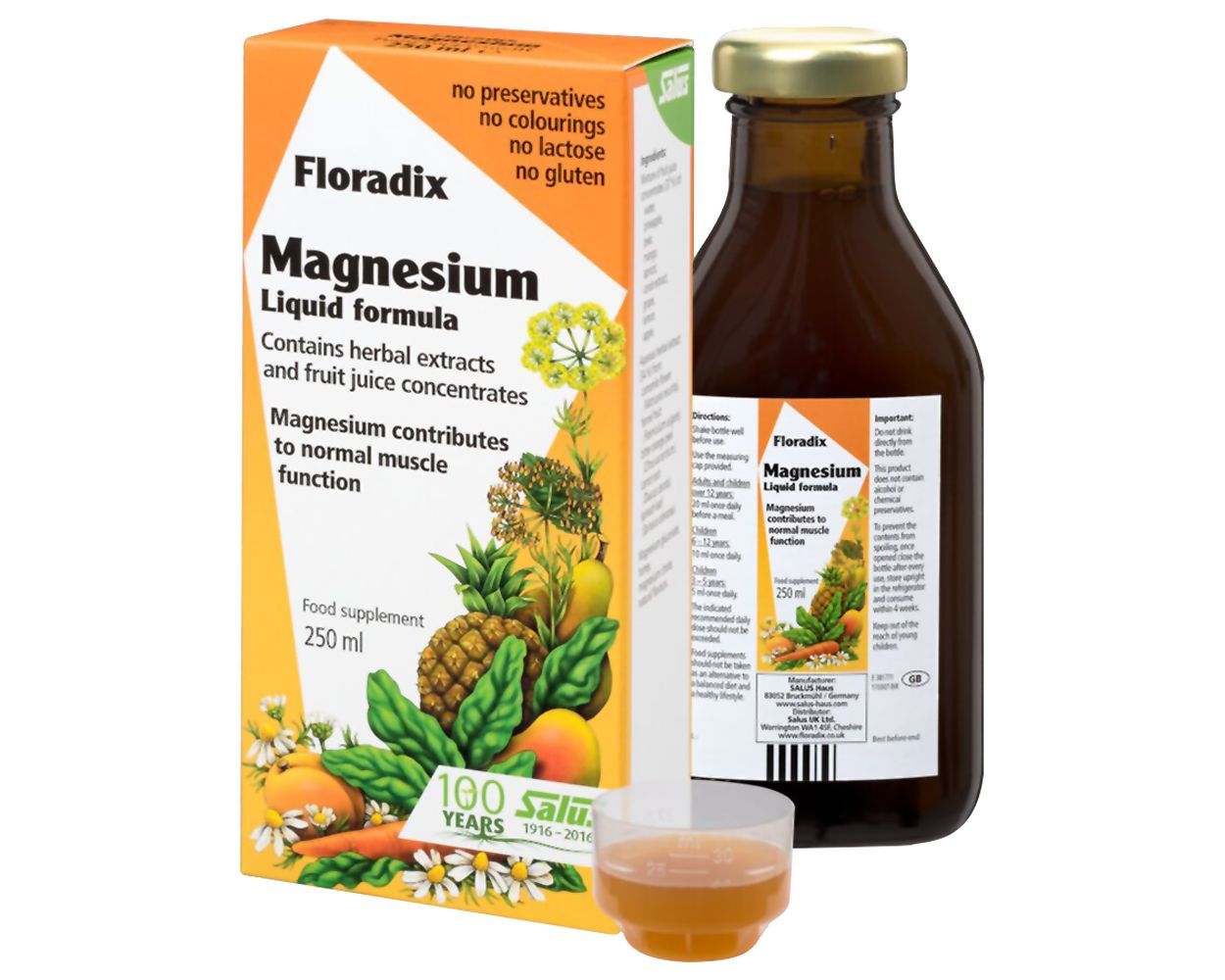 Salus Floradix Magnesium Liquid Formula 