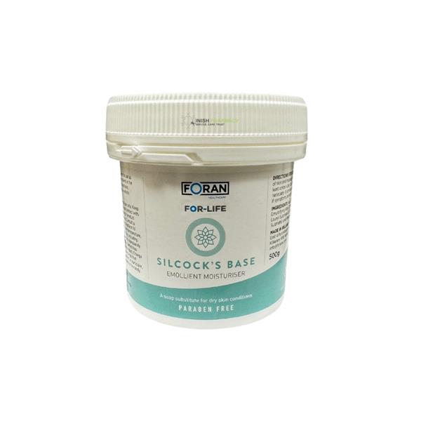 Foran Silcocks Base Emollient Cream Tub - 500mg