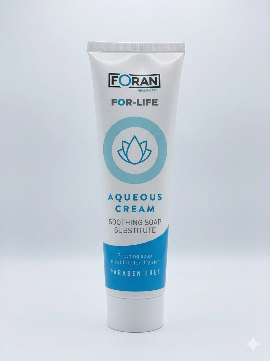 Foran Aqueous Cream 100g moisturiser for eczema dry and sensitive skin