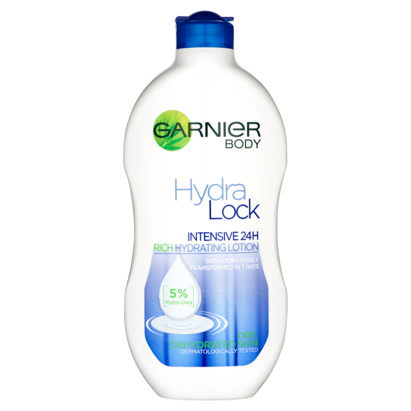 Garnier Body Hydra Lock Rich Hydrating Body Lotion Dry Skin Bottle