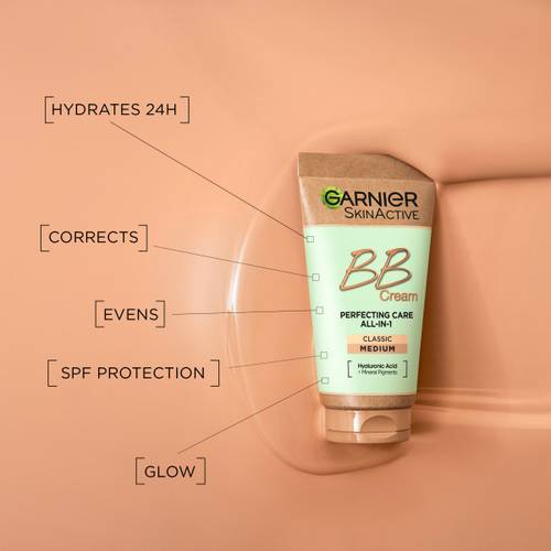 Garnier Skin Active BB Cream Classic Medium Benefits