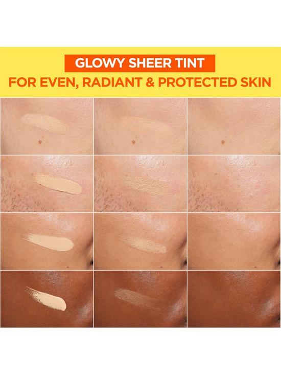 Garnier Skin Active Vitamin C Brightening Fluid SPF 50 Before and After