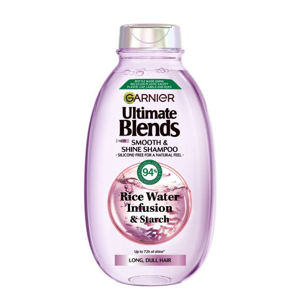 Garnier Ultimate Blends Rice Water Smooth & Shine Shampoo - 300ml