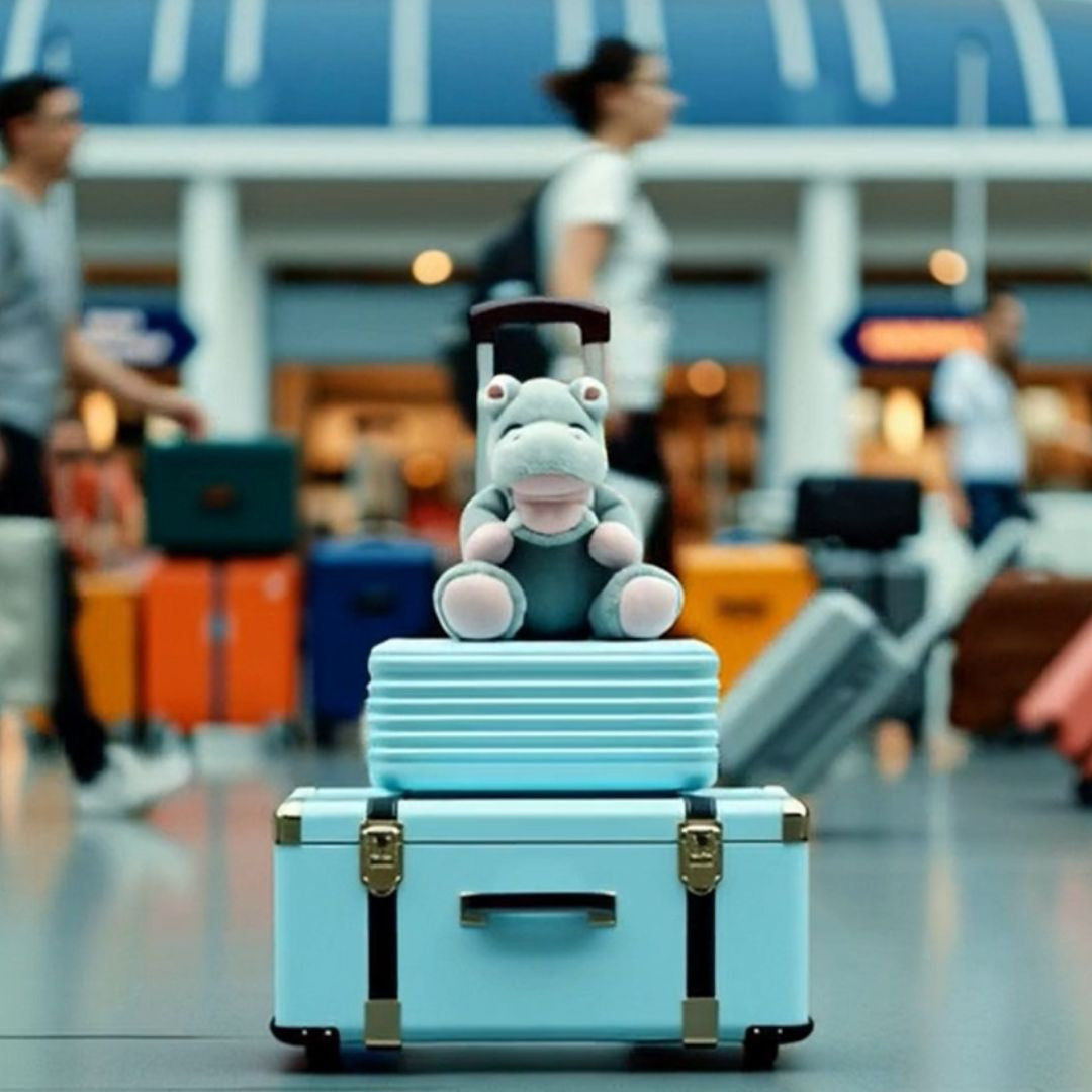     Cute hippo plush teddy gift idea For children 