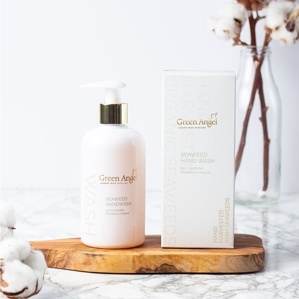 Green Angel seaweed hand wash gel for sensitive hands, 300ml