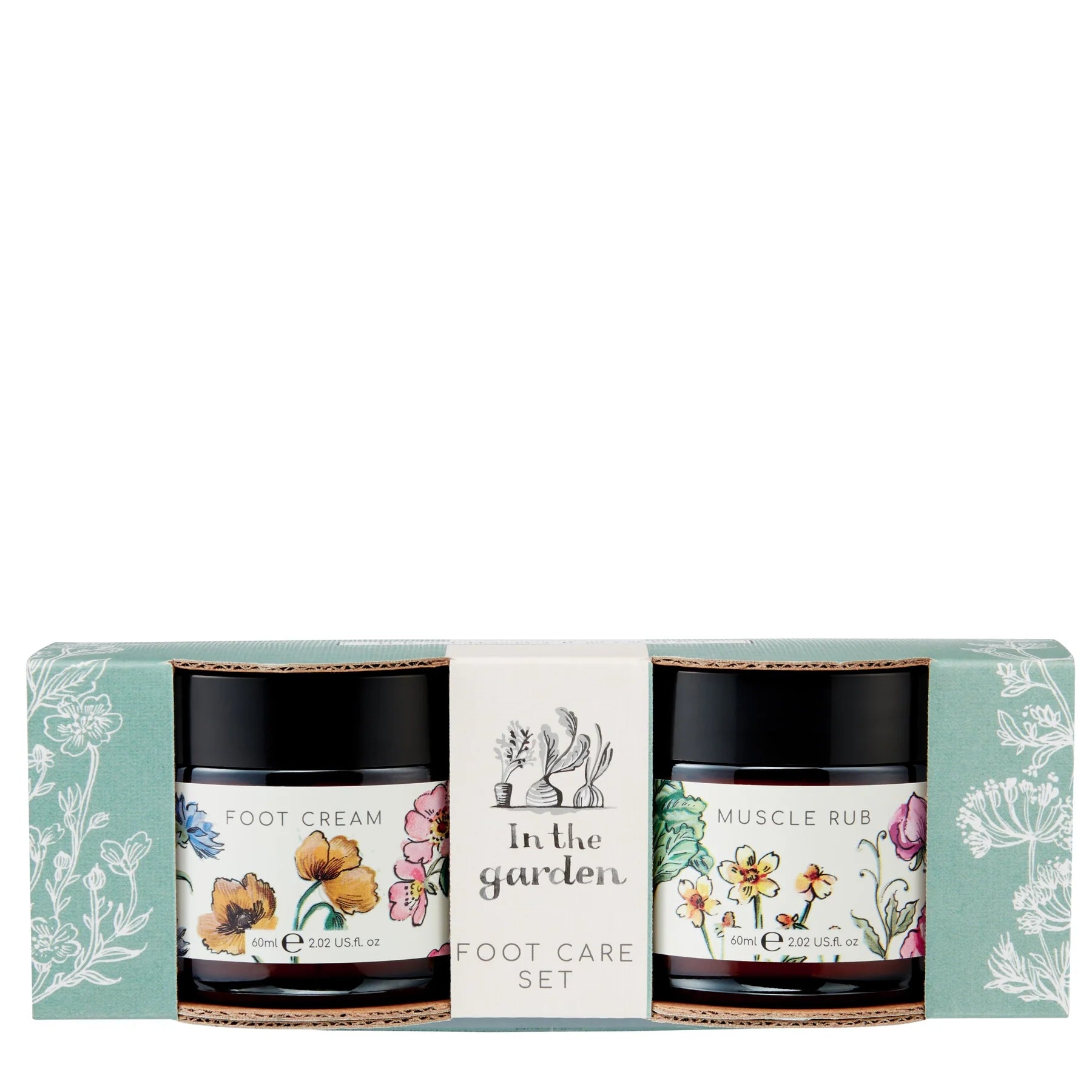 Heathcote & Ivory In The Garden Foot Cream & Muscle Rub Gift Set