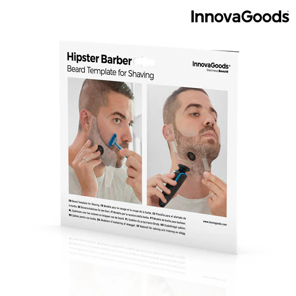 Innova Goods Hipster Barber Beard Template For Shaving