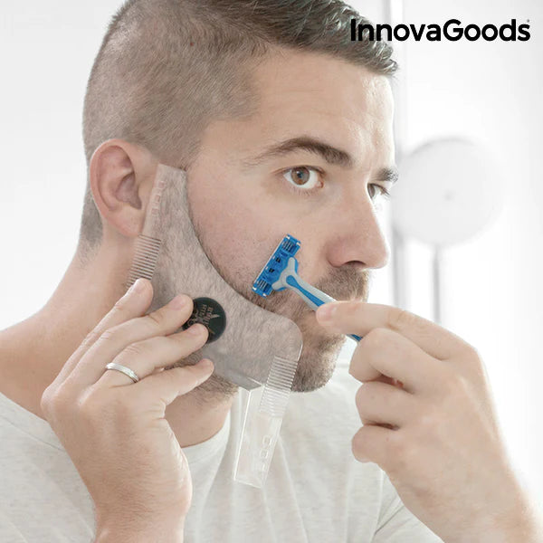 Innova Goods Hipster Barber Beard Shaving Template 