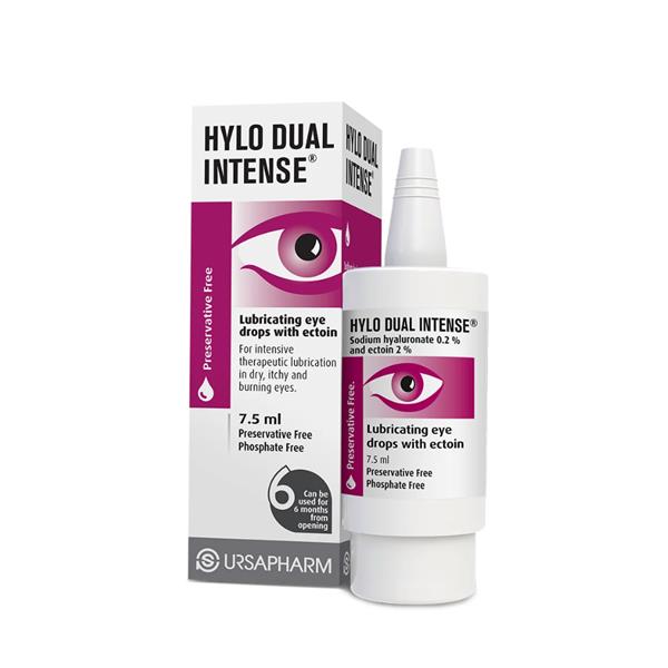 Hylo Dual Intense Lubricating Eye Drops With Ectoin 2%