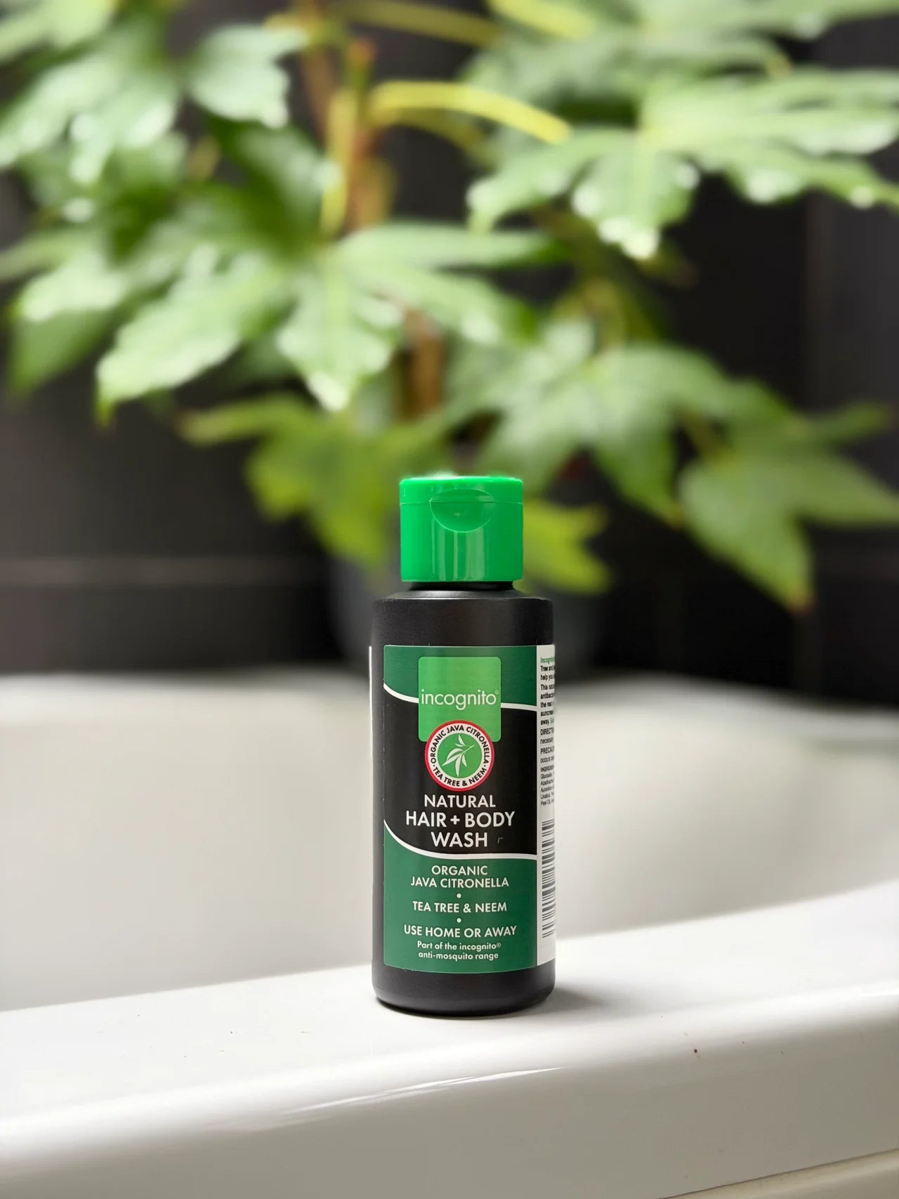 Incognito natural insect repellent hair and body wash