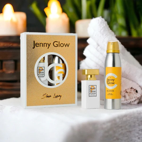 Jenny Glow Billionaire Femme Perfume & Body Spray Gift Set 