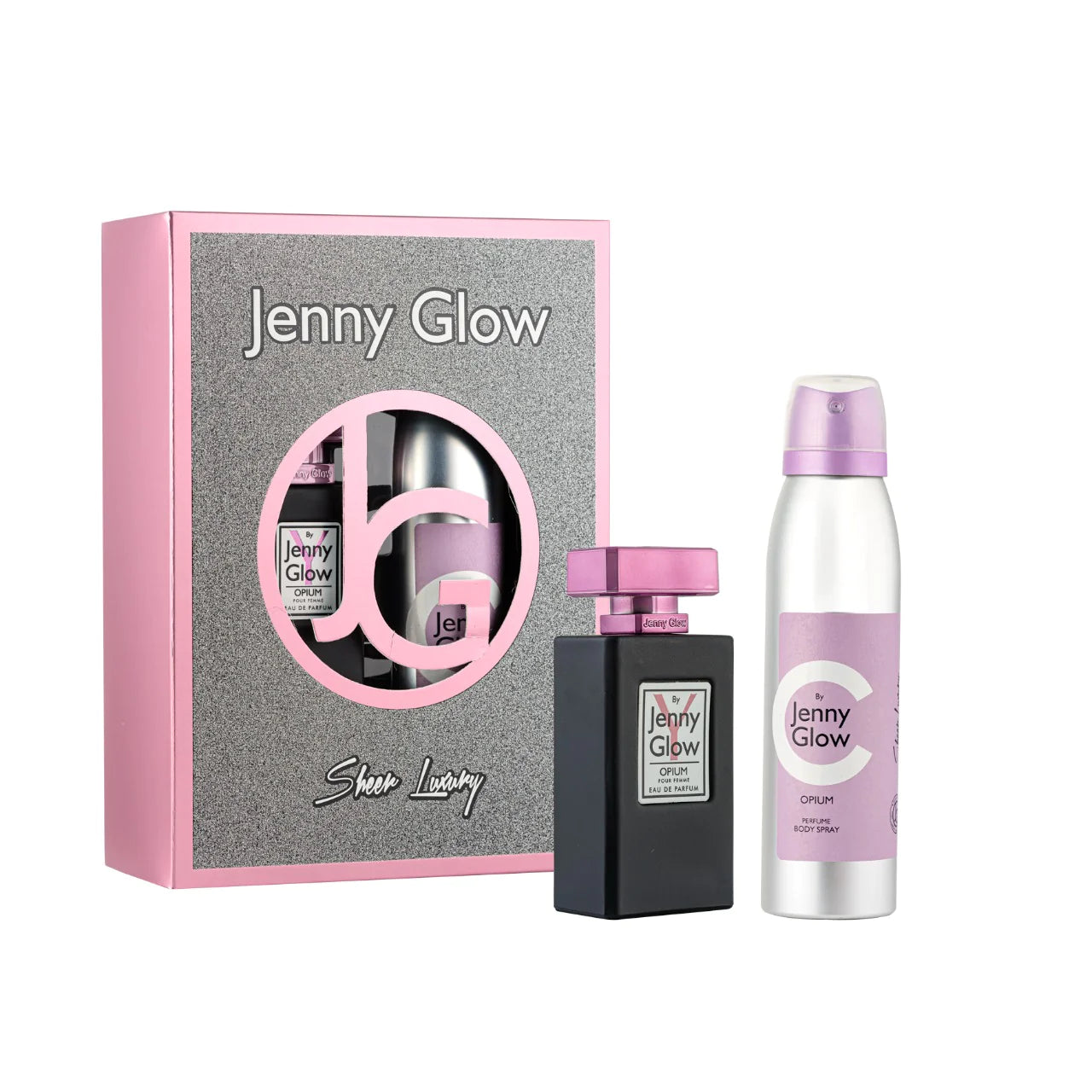 Jenny Glow Perfume & Body Spray Gift Set - Opium