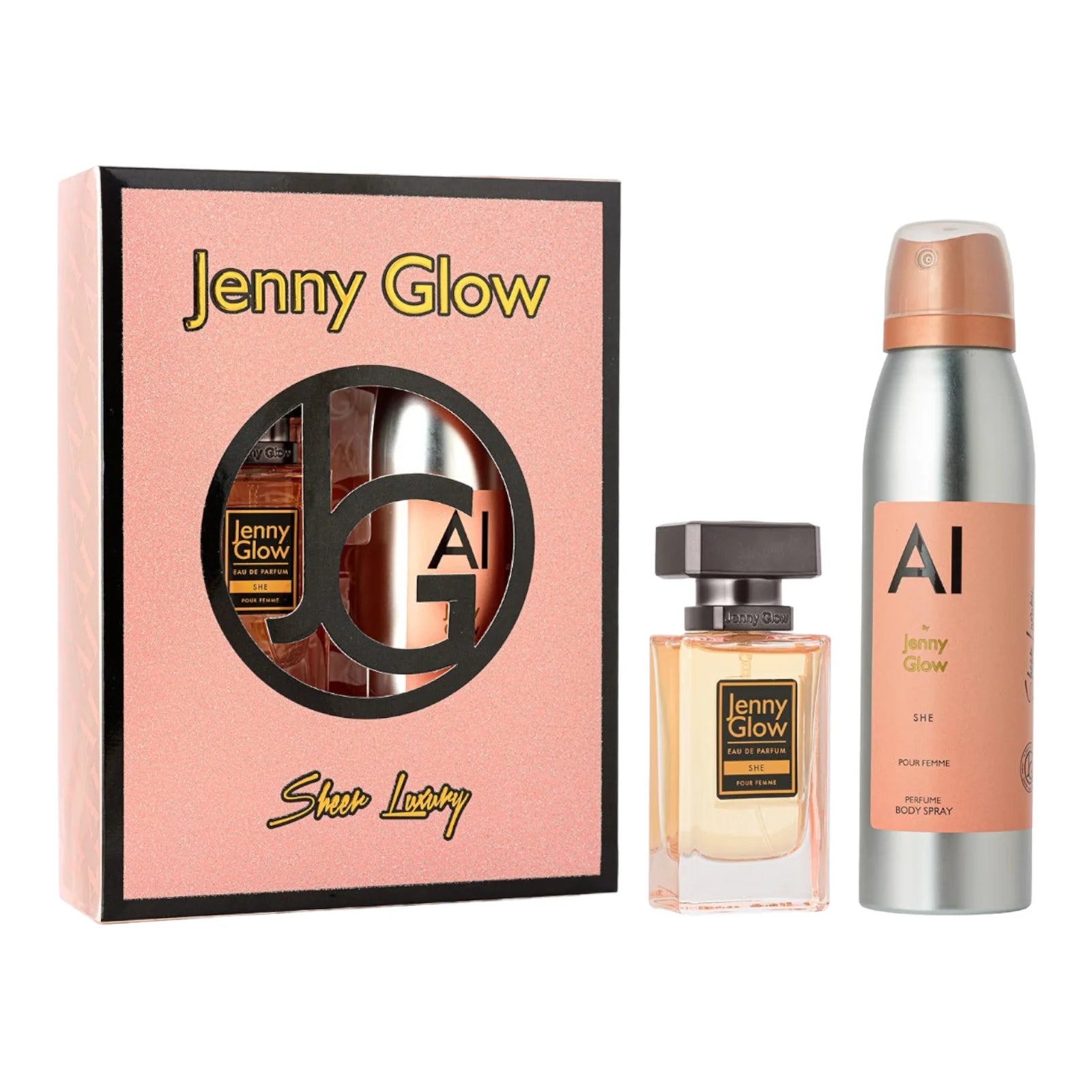 Jenny Glow She Perfume & Body Spray Gift Set 
