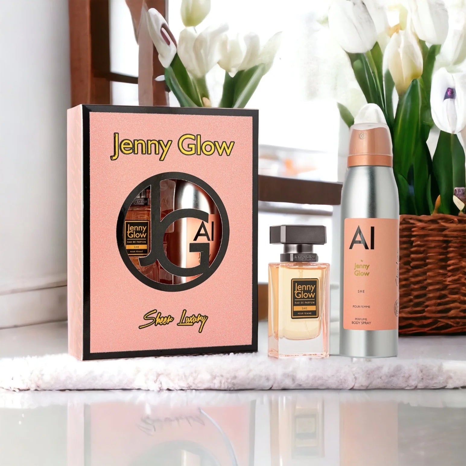 Jenny Glow Perfume & Body Spray Gift Set - She