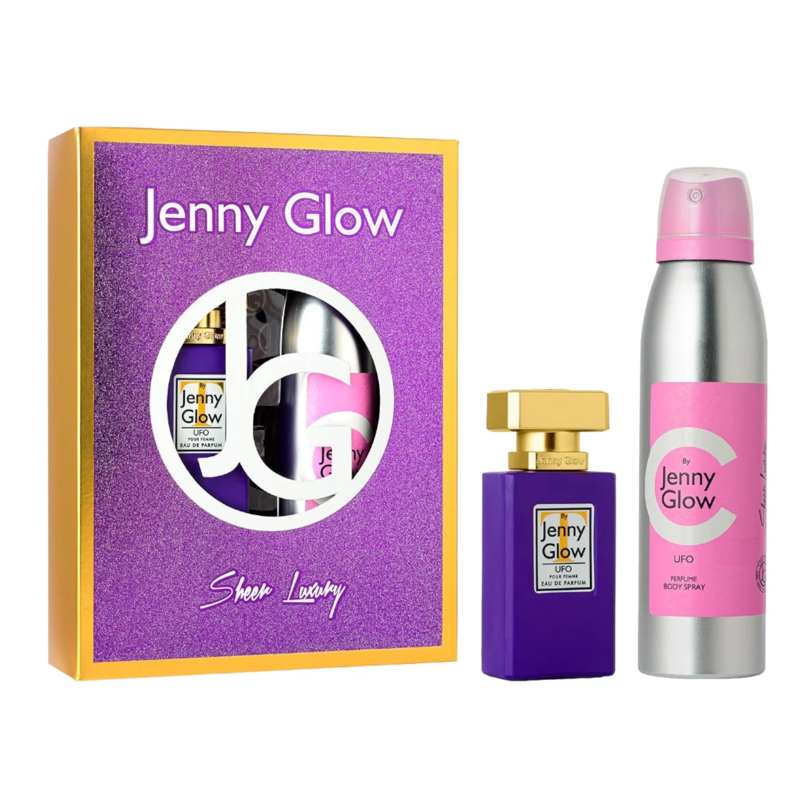 Jenny Glow Perfume & Body Spray Gift Set - UFO