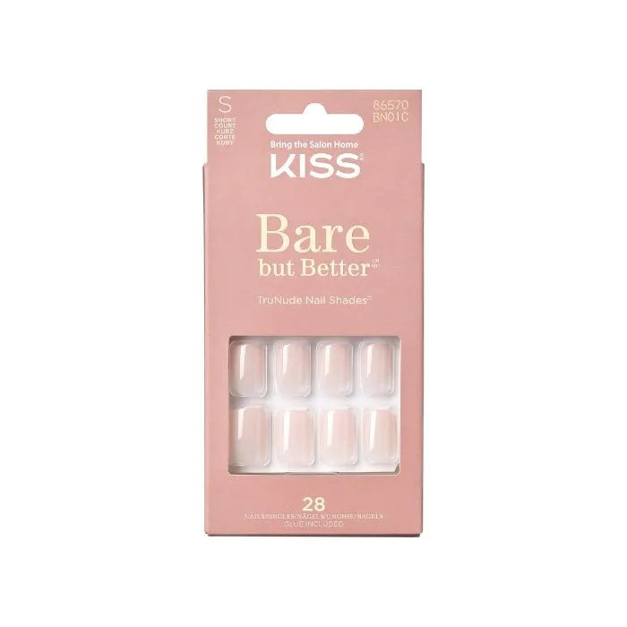 Kiss Nails Bare But Better Trunude Nails - Nudies 