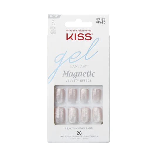 Kiss Gel Nail Fantasy False Nails In Magnetic Dignity