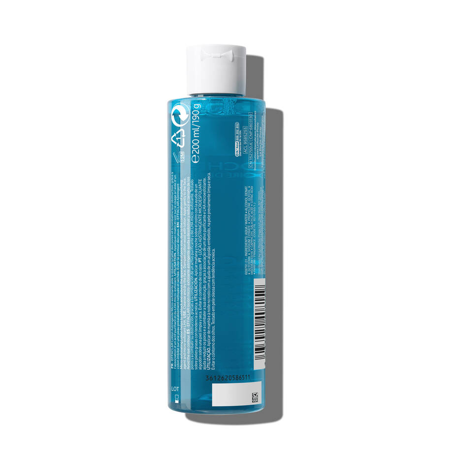 La Roche-Posay Effaclar toner close-up – pore refining LHA formula 200ml