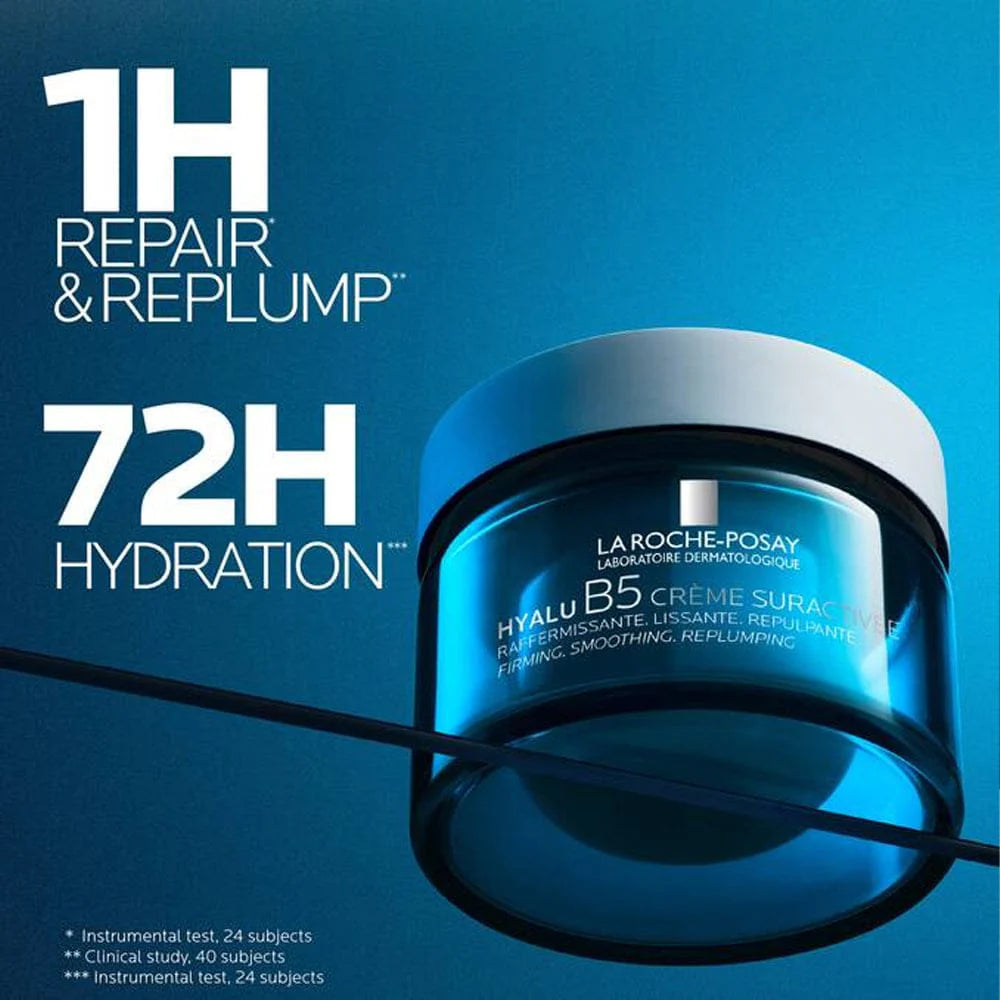 La Roche-Posay Hyalu B5 Suractivated Cream 72 hour hydration claim