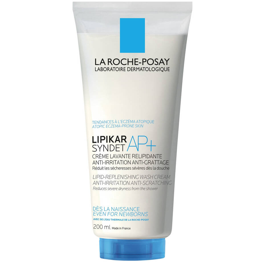 La Roche-Posay Lipikar Syndet AP+ Cream Wash 200ml gentle cleanser