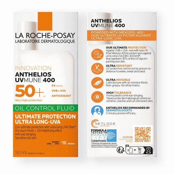 La Roche Posay Oil Control Fluid Anthelios UVMune 400 SPF50+
