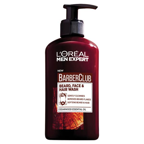 L'Oreal Men Expert Barber Club Beard Face Wash Cedarwood - 200ml