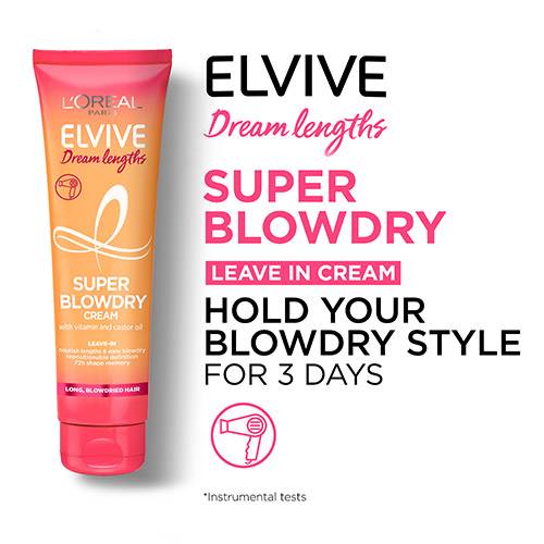 L'oreal Elvive Dream Lengths Super Blow Dry Cream 