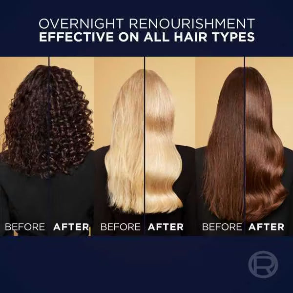 L'Oreal Elvive Extraordinary Oil Midnight Hair Serum Before and After