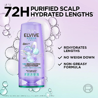 L'Oreal Elvive Hydra Pure Rehydrating Conditioner Benefits