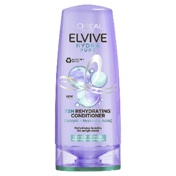 L'Oreal Elvive Hydra Pure Rehydrating Conditioner - 300ml