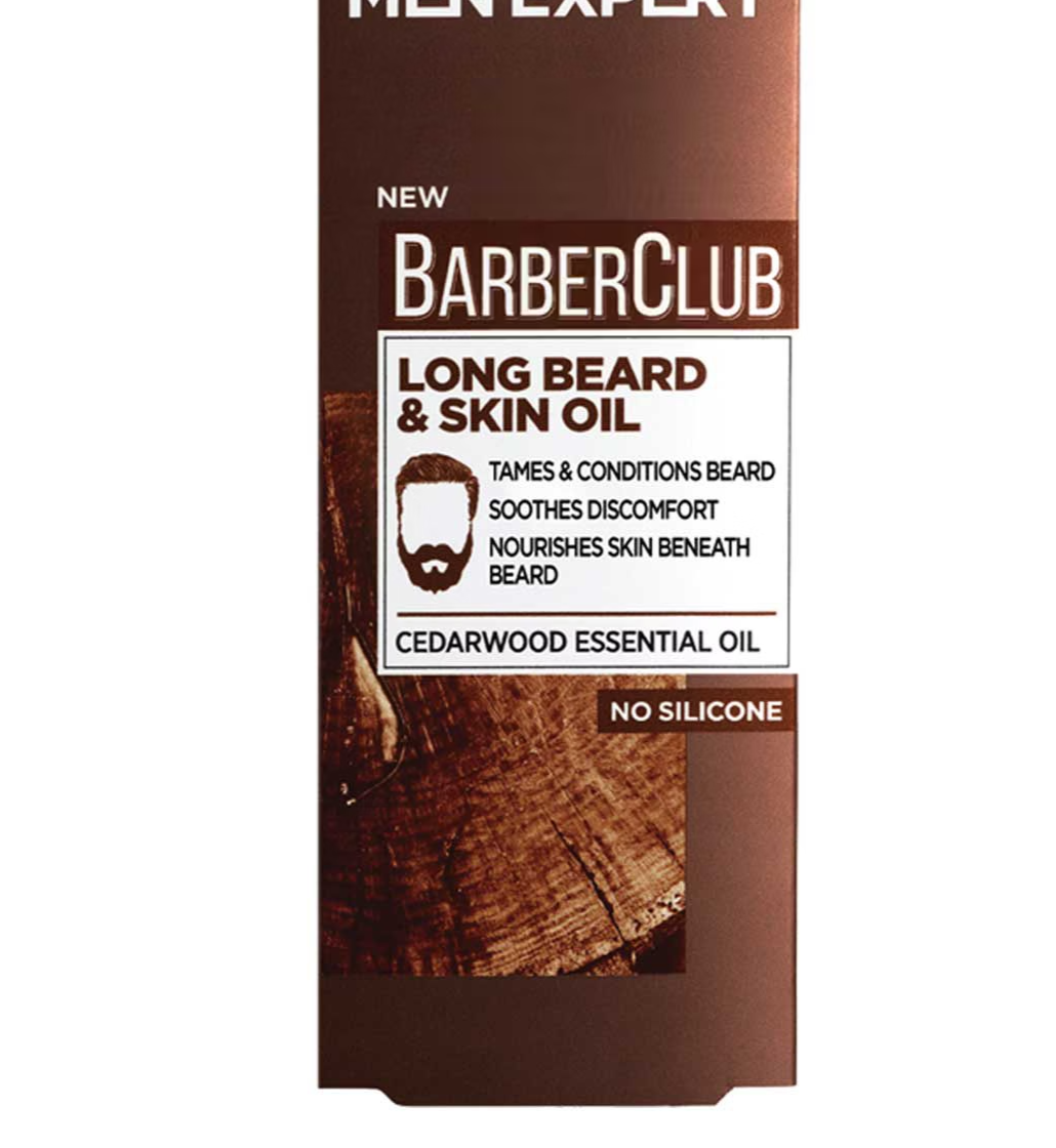 L'Oreal Men Expert Barber Club Long Beard And Skin Oil Box