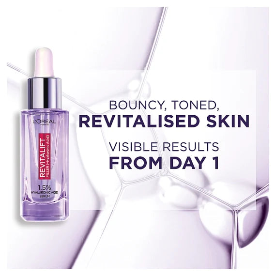 Loreal Revitalift Pure Hyaluronic Acid Anti-Wrinkle Serum  Results