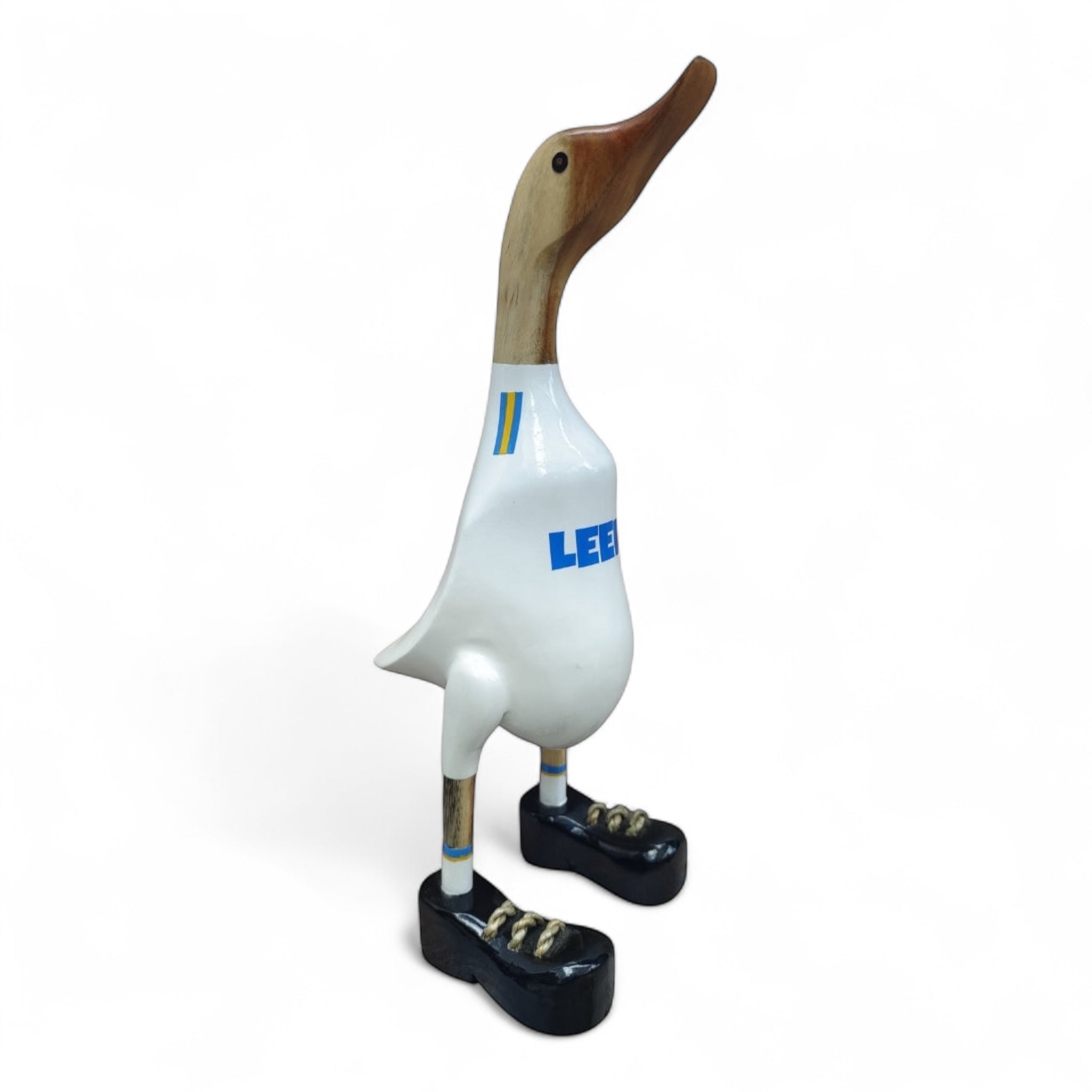 Eco-friendly Leeds supporter duck – Irish-designed fan décor