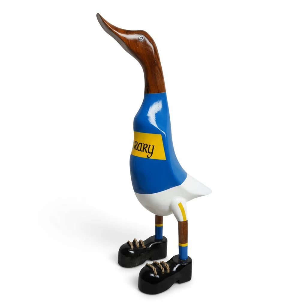 hand-carved bamboo tipperary county duck gift for gaa fans in ireland